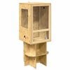 vidaXL Terrarium Braun 50 x 50 x 130 cm OSB