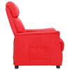 vidaXL Relaxsessel Rot Kunstleder