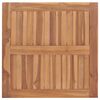 vidaXL Garten-Esstisch 85x85x75 cm Teak Massivholz