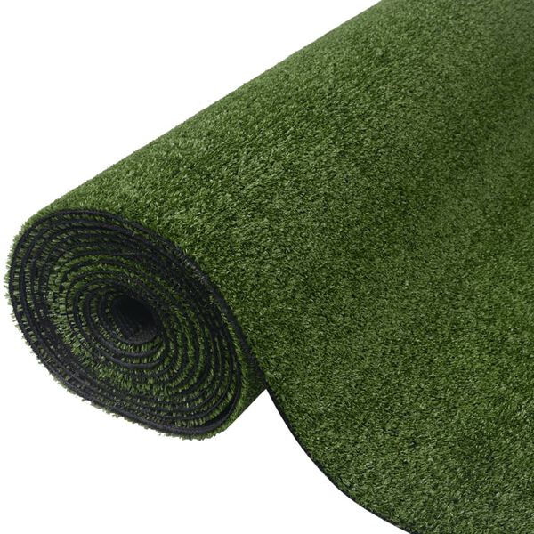 vidaXL Kunstrasen 1,5x5 m/7-9 mm Gr&uuml;n
