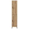 vidaXL Highboard Artisan-Eiche 69,5 x 34 x 180 cm Holzwerkstoff