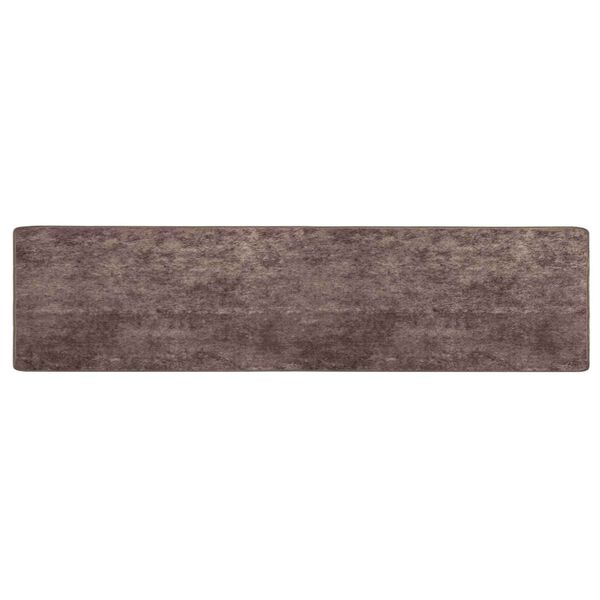 vidaXL Teppichl&auml;ufer MARSA Grau 450 x 80 cm Polyester und PVC
