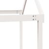 vidaXL Dach für Kinderbett Weiß 217x95,5x159 cm Massivholz Kiefer