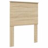 vidaXL Bettrahmen Sonoma-Eiche 75 x 190 cm Massives Kiefernholz