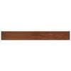vidaXL Fensterbank Braunes Holz 100 x 15 x 4,5 cm PVC