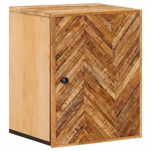 vidaXL H&auml;ngeschrank Braun 38 x 33,5 x 48 cm Massivholz Mango