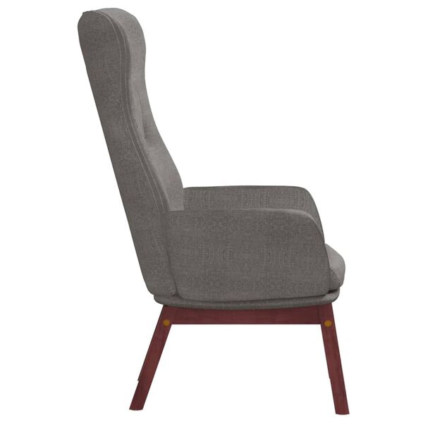 vidaXL Relaxsessel Hellgrau Stoff