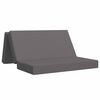 vidaXL Klappsofa Bett 120 x 67 x 45 cm Hellgrau