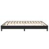 vidaXL Bettgestell ohne Matratze Schwarz 200x220 cm Samt