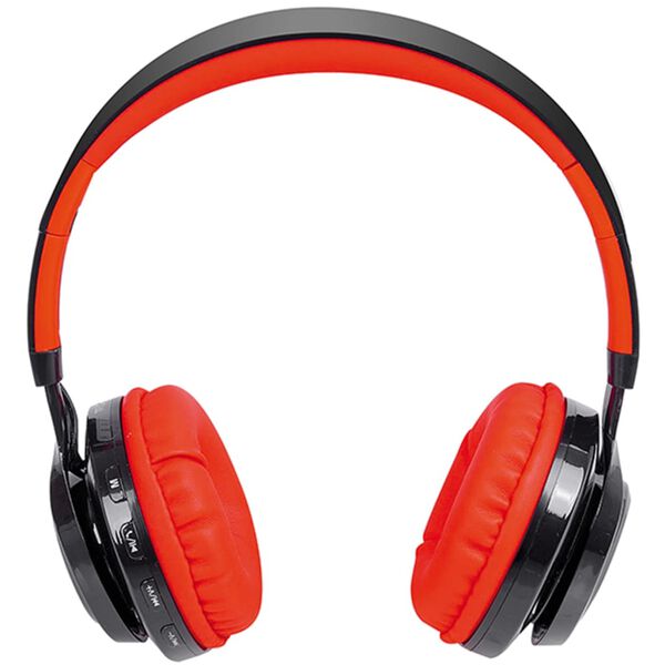Trevi Stereo-Bluetooth-Kopfh&ouml;rer DJ 1300 BTR Rot TR-018