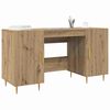 vidaXL Schreibtisch Artisan-Eiche 140 x 50 x 75 cm Holzwerkstoff
