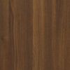 vidaXL 3-tlg. TV-Schrank-Set Braun Eichen-Optik Holzwerkstoff