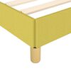 vidaXL Bettgestell ohne Matratze Gr&uuml;n 100x200 cm Stoff