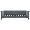 vidaXL Tagesbett Dunkelgrau 90x200 cm Samt