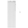 vidaXL Venezianische Jalousie Wei&szlig; 40 x 130 cm 35 mm