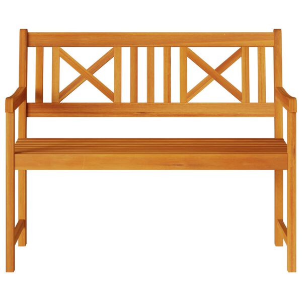 vidaXL Gartenbank Braun 110 x 56 x 90 cm Massivholz Akazie