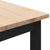 vidaXL Couchtisch Natur 60 x 60 x 36 cm Massives Kiefernholz