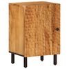 vidaXL Badschrank 38x33x58 cm Massivholz Akazie