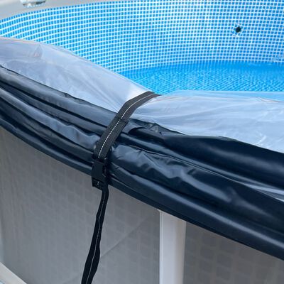 vidaXL Halterung für Pool-Kuppel Stahl