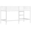 vidaXL Kinderloftbett Wei&szlig; 74,5 x 190 cm Stahl