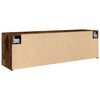vidaXL Bad-Wandschrank R&auml;uchereiche 100x25x30 cm Holzwerkstoff