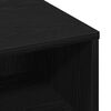 vidaXL Couchtisch Schwarz Eichen-Optik 60 x 60 x 30 cm Holzwerkstoff
