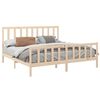 vidaXL Massivholzbett ohne Matratze 200x200 cm Kiefer