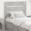 vidaXL Kopfteil Beton Grau 90 cm Holzwerkstoff