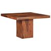 vidaXL Esstisch 120x120x77 cm Massivholz Akazie