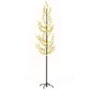 vidaXL LED-Baum mit Kirschbl&uuml;ten Warmwei&szlig; 368 LEDs 300 cm