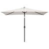 vidaXL Sonnenschirm 200x300 cm Sandwei&szlig; Rechteckig