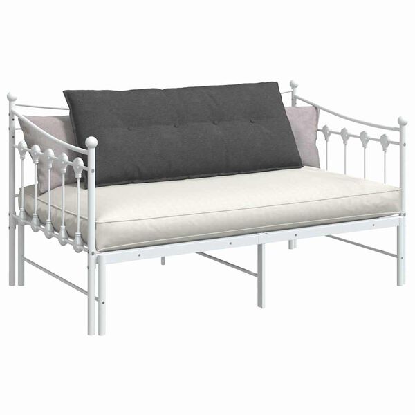vidaXL R&uuml;ckenkissen Dunkelgrau 120 x 50 cm Cordstoff