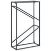 vidaXL Brennholzregal Anthrazit 60x25x100 cm Kaltgewalzter Stahl
