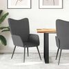 vidaXL Relaxsessel Dunkelgrau Stoff