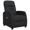 vidaXL Massagesessel Schwarz Stoff