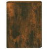 vidaXL Apothekerschrank R&auml;uchereiche 20x45,5x60 cm Holzwerkstoff