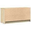 vidaXL TV-Schrank mit LED-Beleuchtung Sonoma-Eiche 100x34x50 cm