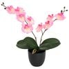 vidaXL K&uuml;nstliche Orchideen Pflanze Rosa 36 x 10 x 30 cm