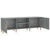 vidaXL TV-Schrank Grau Sonoma 150x30x50 cm Holzwerkstoff