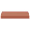 vidaXL Wandregal Wandmontiert Rot 40 x 23,5 x 4 cm Holzwerkstoff