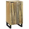 vidaXL Sideboard Braun 40 x 33 x 75 cm massives Mangoholz