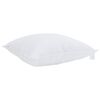 vidaXL Kopfkissen mit Kissen 2 pcs Wei&szlig; 40 x 40 cm Baumwolle