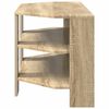 vidaXL EckTVSchrank Sonoma-Eiche 102x40,5x45cm Holzwerkstoff