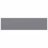 vidaXL Schwebende Wandregale 2 Stk. Grau 90x23,5x3,8cm MDF