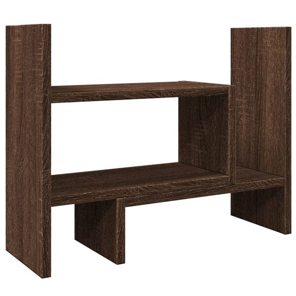vidaXL Schreibtisch-Organizer Eichen-Optik 38,5x17x39 cm Holzwerkstoff