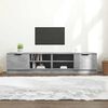 vidaXL TV-Schr&auml;nke 2 Stk. Betongrau 80x35x36,5 cm Holzwerkstoff