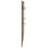 vidaXL Wandmontierter nachttisch Artisan-Eiche 96 x 1,5 x 90 cm