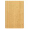 vidaXL Tischplatte 60x100x2,5 cm Bambus