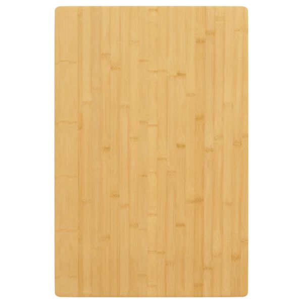vidaXL Tischplatte 60x100x2,5 cm Bambus