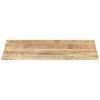 vidaXL Tischplatte Massivholz Mango 25-27 mm 100x60 cm